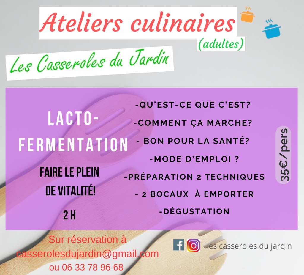 Atelier lacto-fermentation