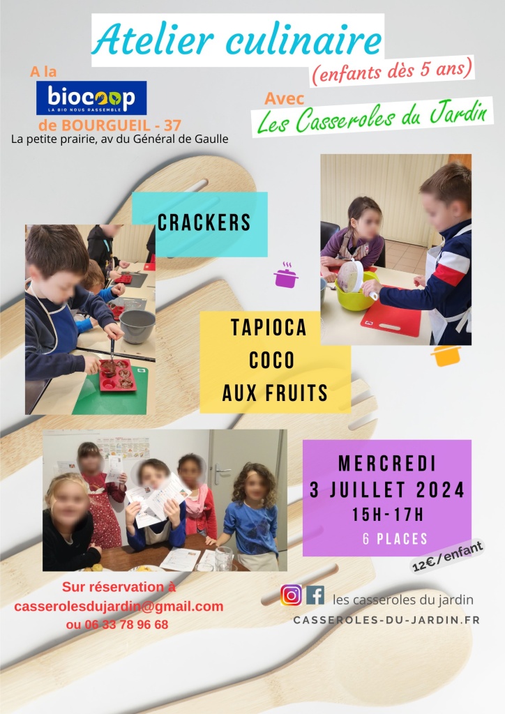 Programme Juillet  2024 Enfants